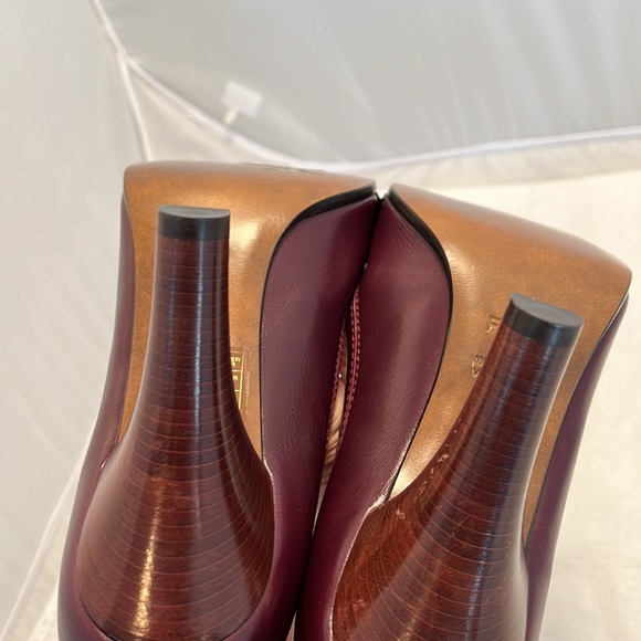 Fendi leather open toe pumps - Picture 10 of 10